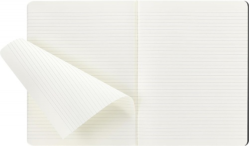 Zeszyt Moleskine Student Cahier XXL (21.6X27.9 cm) w Linie Czarny (Moleskine Student XXL Ruled Black Soft Cover) - 8056999276867